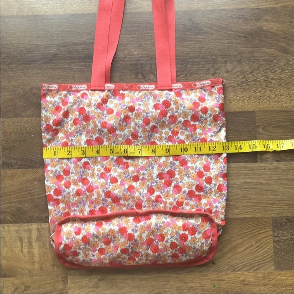 LeSportSac Pink Floral Tote - Picture 3 of 7